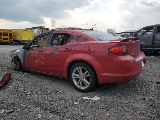 1B3BD1FG3BN585297 - 2011 DODGE AVENGER MAINSTREET RED photo 2