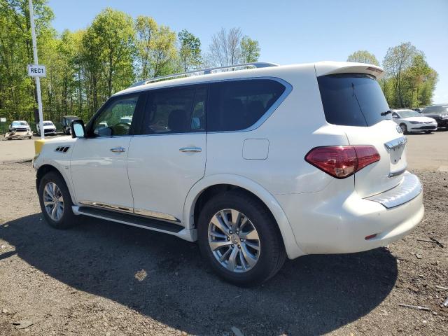 JN8AZ2NC8G9402786 - 2016 INFINITI QX80 WHITE photo 2