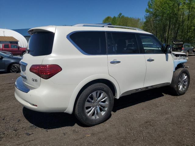 JN8AZ2NC8G9402786 - 2016 INFINITI QX80 WHITE photo 3