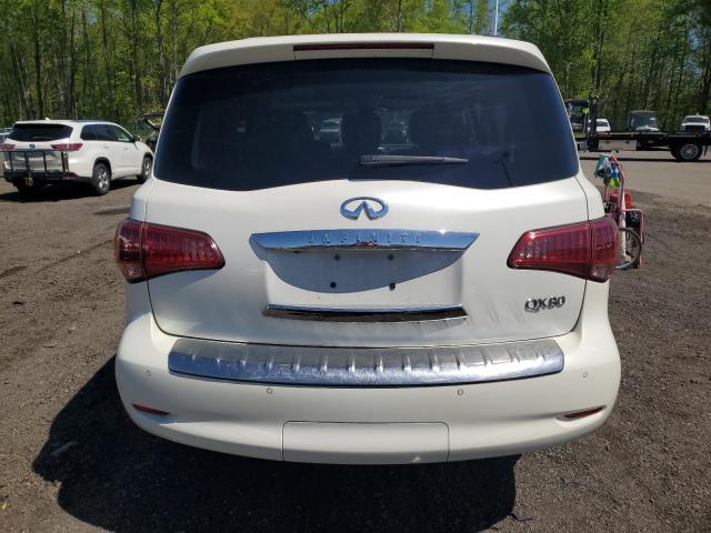 JN8AZ2NC8G9402786 - 2016 INFINITI QX80 WHITE photo 6