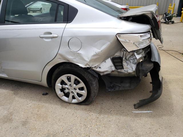 KNADM4A32H6034789 - 2017 KIA RIO LX SILVER photo 10