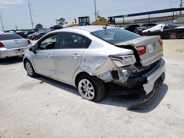 KNADM4A32H6034789 - 2017 KIA RIO LX SILVER photo 2