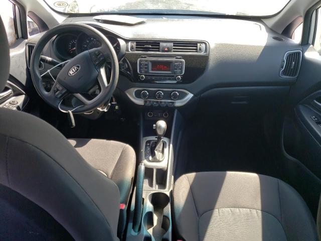 KNADM4A32H6034789 - 2017 KIA RIO LX SILVER photo 8