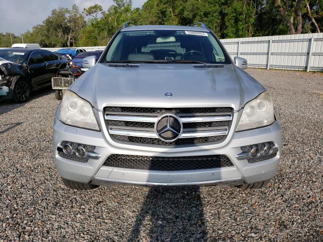 4JGBF7BE6BA735857 - 2011 MERCEDES-BENZ GL 450 4MATIC SILVER photo 5