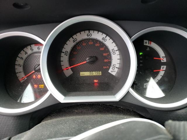 5TFJU4GN9EX052176 - 2014 TOYOTA TACOMA DOUBLE CAB PRERUNNER GRAY photo 9