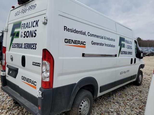 3C6LRVDG0RE129813 - 2024 RAM PROMASTER 2500 HIGH Սպիտակ լուսանկար 3