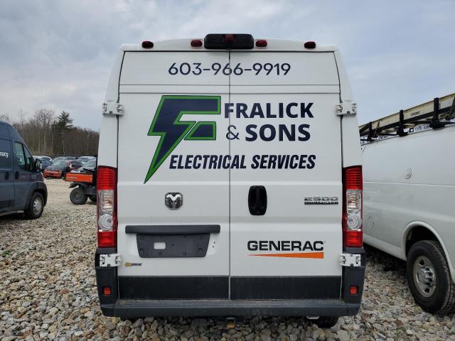 3C6LRVDG0RE129813 - 2024 RAM PROMASTER 2500 HIGH Սպիտակ լուսանկար 6