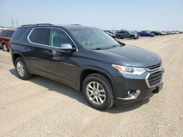 1GNERGKW1LJ179211 - 2020 CHEVROLET TRAVERSE LT BLACK photo 4