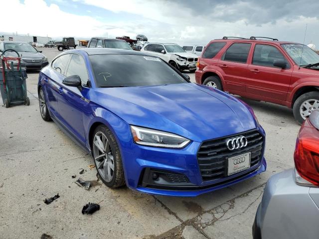 WAUFNCF58KA017803 - 2019 AUDI A5 PRESTIGE S-LINE BLUE photo 1