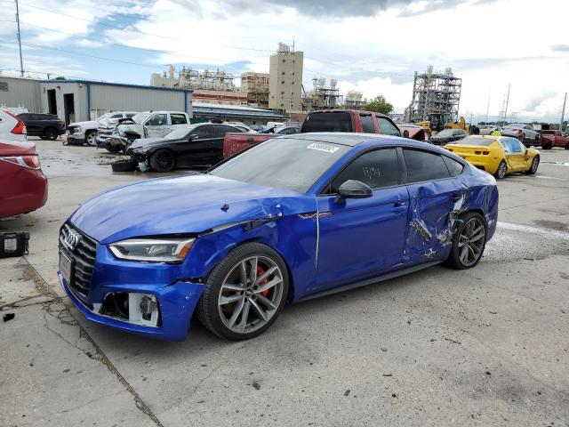 WAUFNCF58KA017803 - 2019 AUDI A5 PRESTIGE S-LINE BLUE photo 9