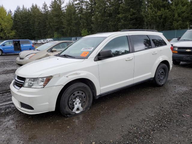 3C4PDCAB7FT708598 - 2015 DODGE JOURNEY SE WHITE photo 1