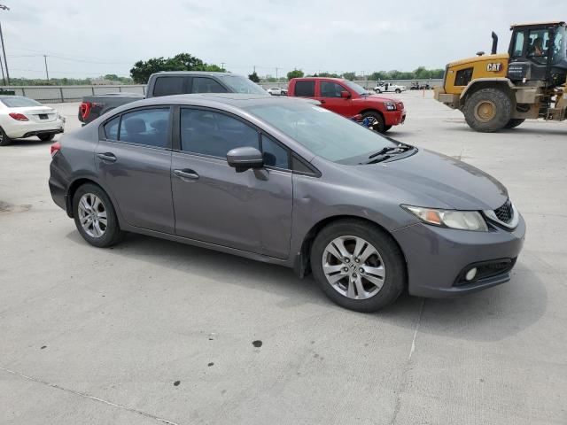 19XFB2F93EE079135 - 2014 HONDA CIVIC EXL GRAY photo 4