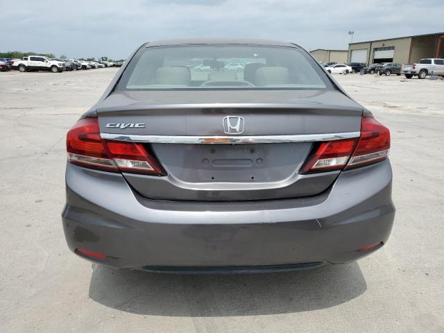 19XFB2F93EE079135 - 2014 HONDA CIVIC EXL GRAY photo 6
