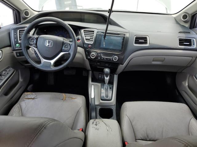 19XFB2F93EE079135 - 2014 HONDA CIVIC EXL GRAY photo 8