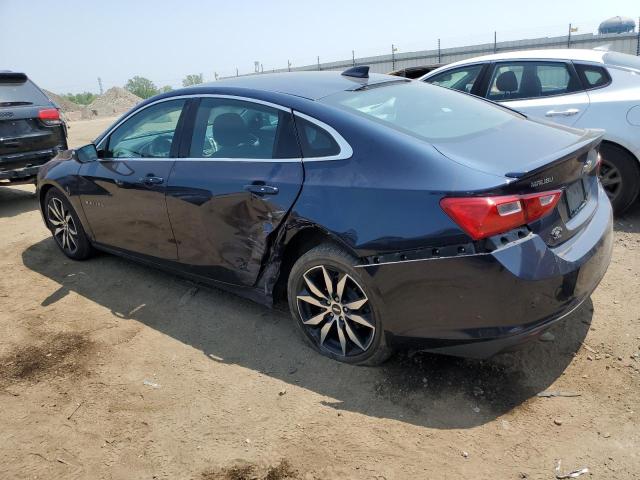 1G1ZE5STXHF178299 - 2017 CHEVROLET MALIBU LT BLUE photo 2