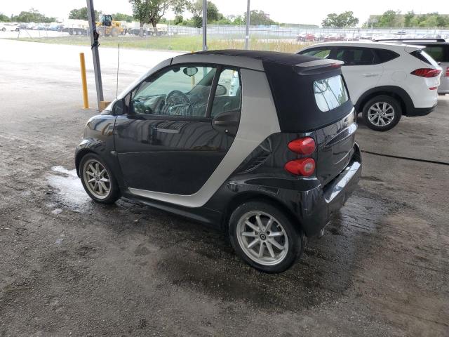 WMEEK3BA9DK626150 - 2013 SMART FORTWO PASSION BLACK photo 2