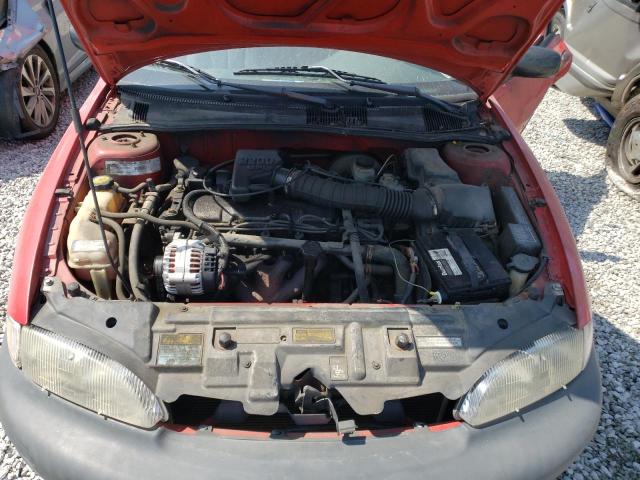 1G1JC1244X7132884 - 1999 CHEVROLET CAVALIER BASE RED photo 11