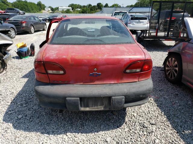 1G1JC1244X7132884 - 1999 CHEVROLET CAVALIER BASE RED photo 6