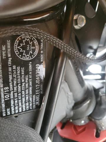 JKAKLEE12JDA97949 - 2018 KAWASAKI KL650 E 双色 照片 9