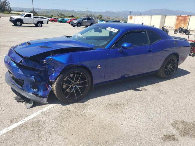 2C3CDZFJ6KH543295 - 2019 DODGE CHALLENGER R/T SCAT PACK BLUE photo 1