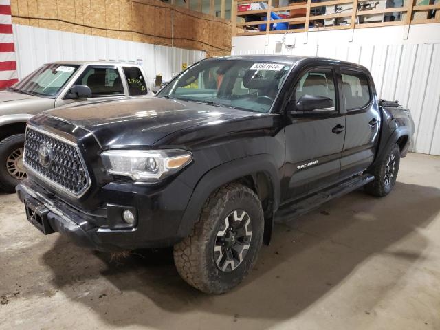 3TMCZ5AN5KM267807 - 2019 TOYOTA TACOMA DOUBLE CAB BLACK photo 1