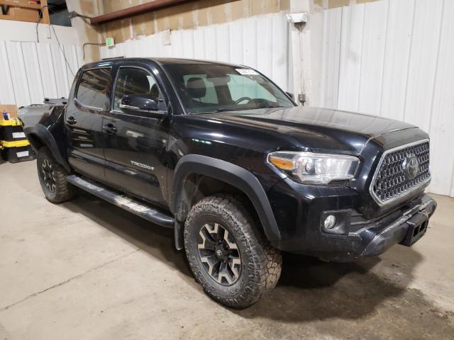 3TMCZ5AN5KM267807 - 2019 TOYOTA TACOMA DOUBLE CAB BLACK photo 4