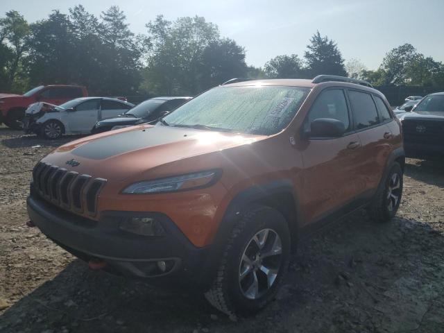 1C4PJMBS0FW693577 - 2015 JEEP CHEROKEE TRAILHAWK Narıncı foto 1