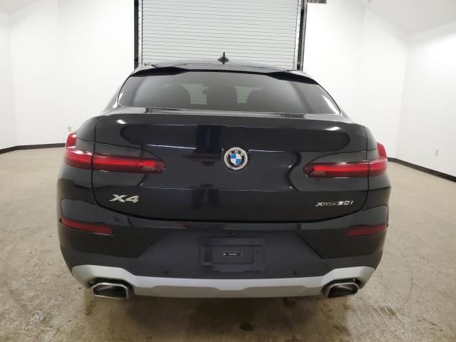 5UX33DT09R9T48927 - 2024 BMW X4 XDRIVE30I BLACK photo 6