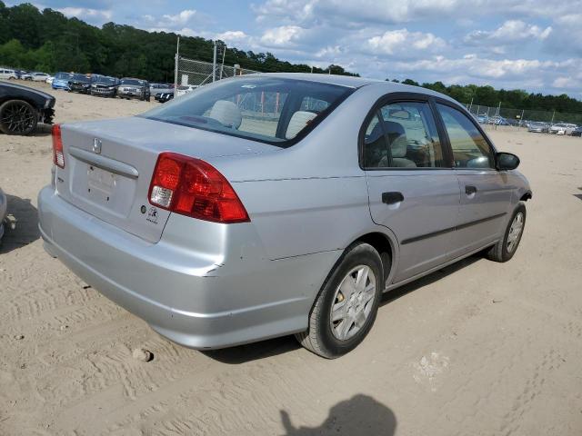 1HGES16334L004024 - 2004 HONDA CIVIC DX VP SILVER photo 3