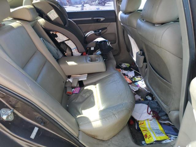 2HGFA1F92AH519326 - 2010 HONDA CIVIC EXL ნაცრისფერი ფოტო 10