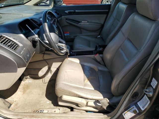 2HGFA1F92AH519326 - 2010 HONDA CIVIC EXL ნაცრისფერი ფოტო 7