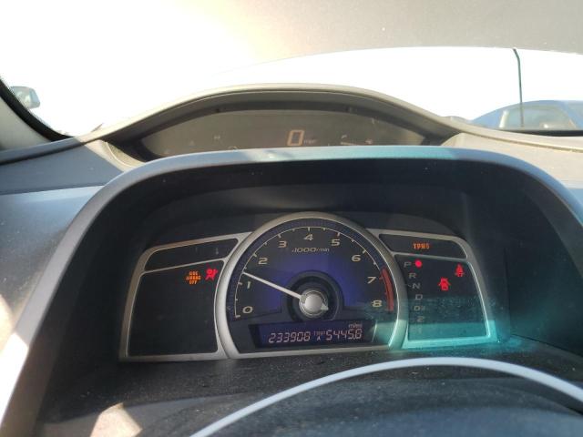 2HGFA1F92AH519326 - 2010 HONDA CIVIC EXL ნაცრისფერი ფოტო 9