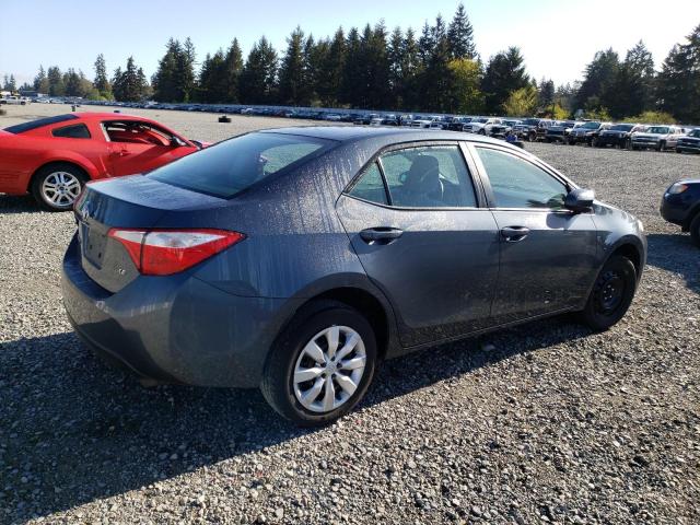 2T1BURHE5GC588706 - 2016 TOYOTA COROLLA L GRAY photo 3