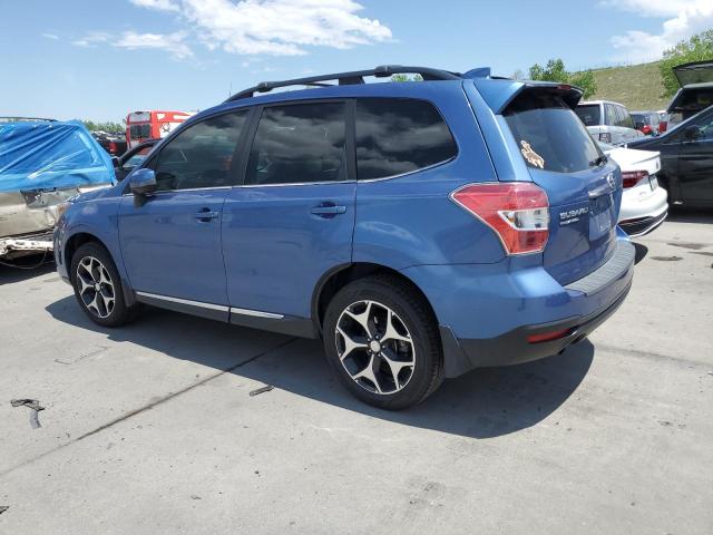 JF2SJGXC6GH509831 - 2016 SUBARU FORESTER 2.0XT TOURING BLUE photo 2