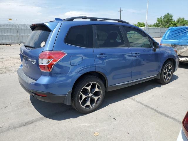 JF2SJGXC6GH509831 - 2016 SUBARU FORESTER 2.0XT TOURING BLUE photo 3