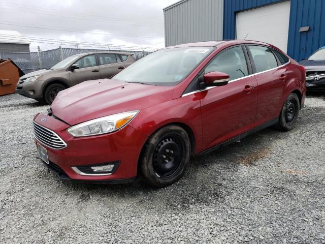 1FADP3J24GL295682 - 2016 FORD FOCUS TITANIUM RED photo 1