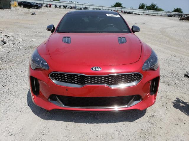 KNAE45LC5K6067896 - 2019 KIA STINGER GT1 RED photo 5