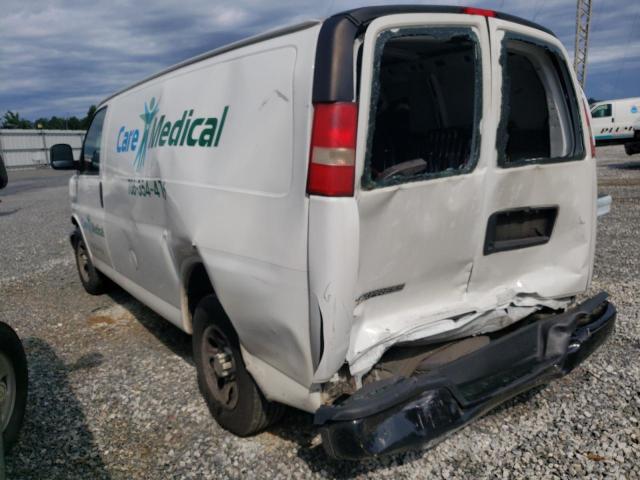 1GCSGAFX4D1168559 - 2013 CHEVROLET EXPRESS G1 WHITE photo 2