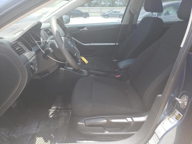3VW2K7AJ3FM410183 - 2015 VOLKSWAGEN JETTA BASE أزرق صورة 7