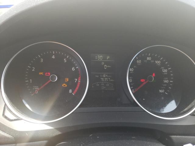 3VW2K7AJ3FM410183 - 2015 VOLKSWAGEN JETTA BASE أزرق صورة 9