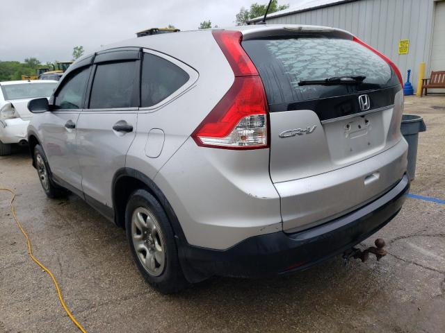 3CZRM3H34EG708048 - 2014 HONDA CR-V LX SILVER photo 2