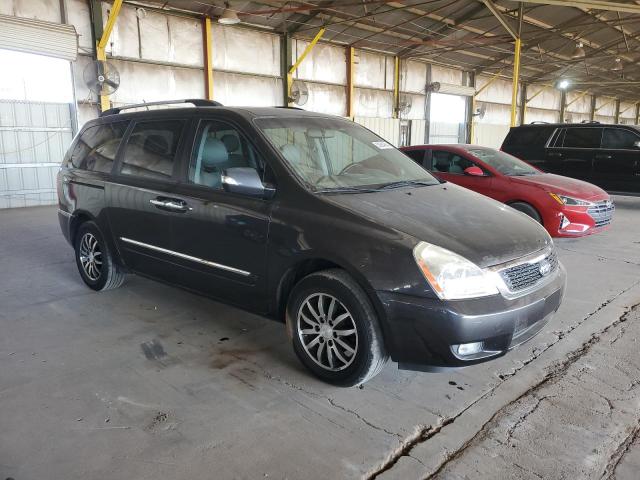 KNDMH4C79C6505871 - 2012 KIA SEDONA EX CHARCOAL photo 4