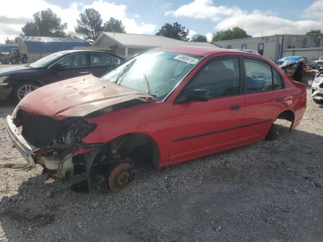 1HGES16315L017405 - 2005 HONDA CIVIC DX VP Կարմիր լուսանկար 1