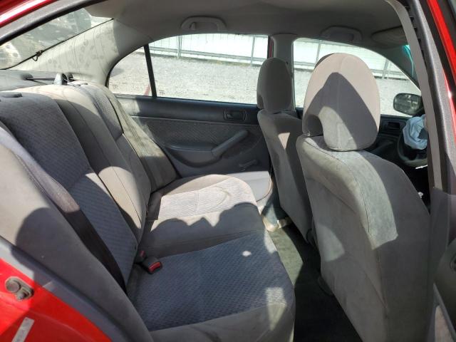 1HGES16315L017405 - 2005 HONDA CIVIC DX VP Կարմիր լուսանկար 10