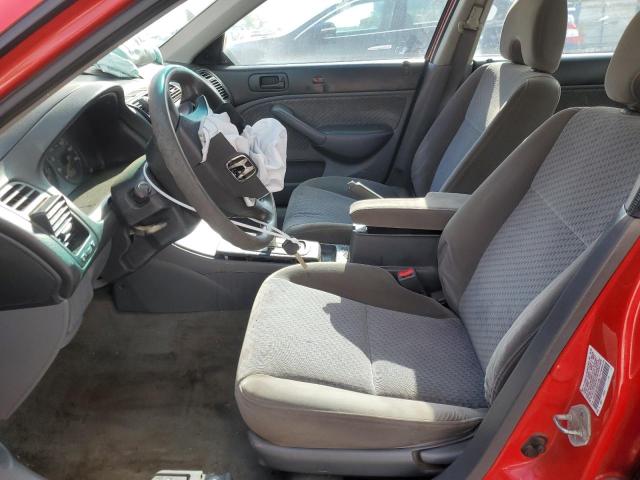 1HGES16315L017405 - 2005 HONDA CIVIC DX VP Կարմիր լուսանկար 7