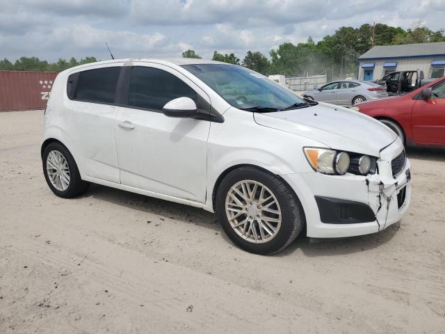1G1JA6SH9D4161803 - 2013 CHEVROLET SONIC LS WHITE photo 4