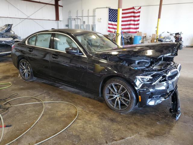 WBA5R7C54KAJ80525 - 2019 BMW 330XI Чорний фото 4