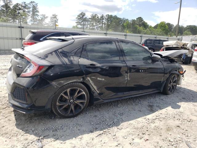 SHHFK7H44KU220314 - 2019 HONDA CIVIC SPORT შავი ფოტო 3