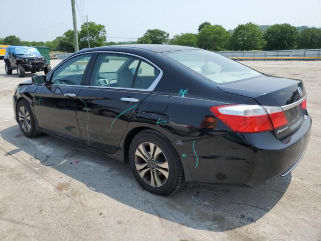 1HGCR2F38EA106666 - 2014 HONDA ACCORD LX BLACK photo 2