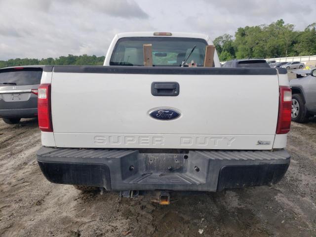 1FT7W2B63BEB10217 - 2011 FORD F250 SUPER DUTY WHITE photo 6